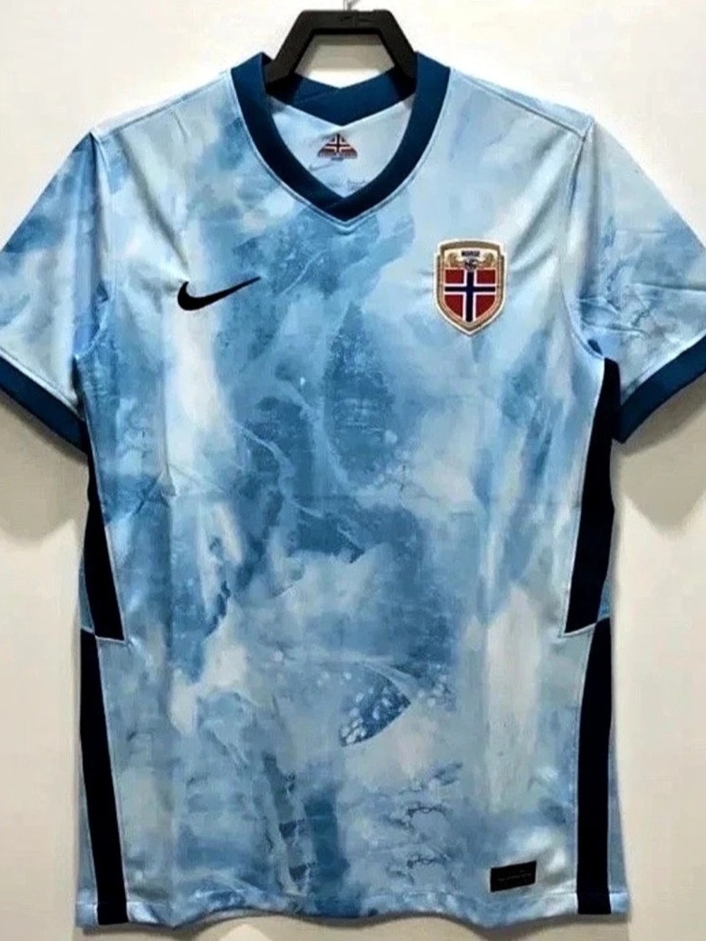Norway 2020-21 Away Jersey Blue & White